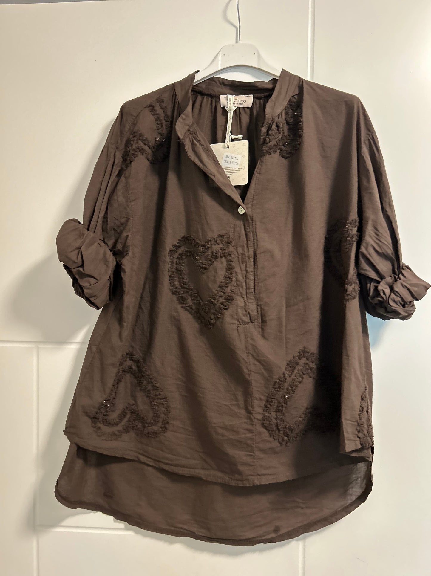 Chemise cœur
