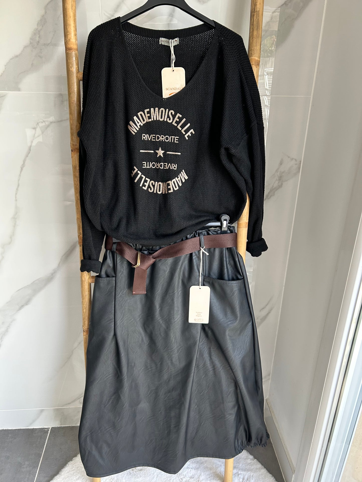 Pull “Mademoiselle Rive de Droite”
