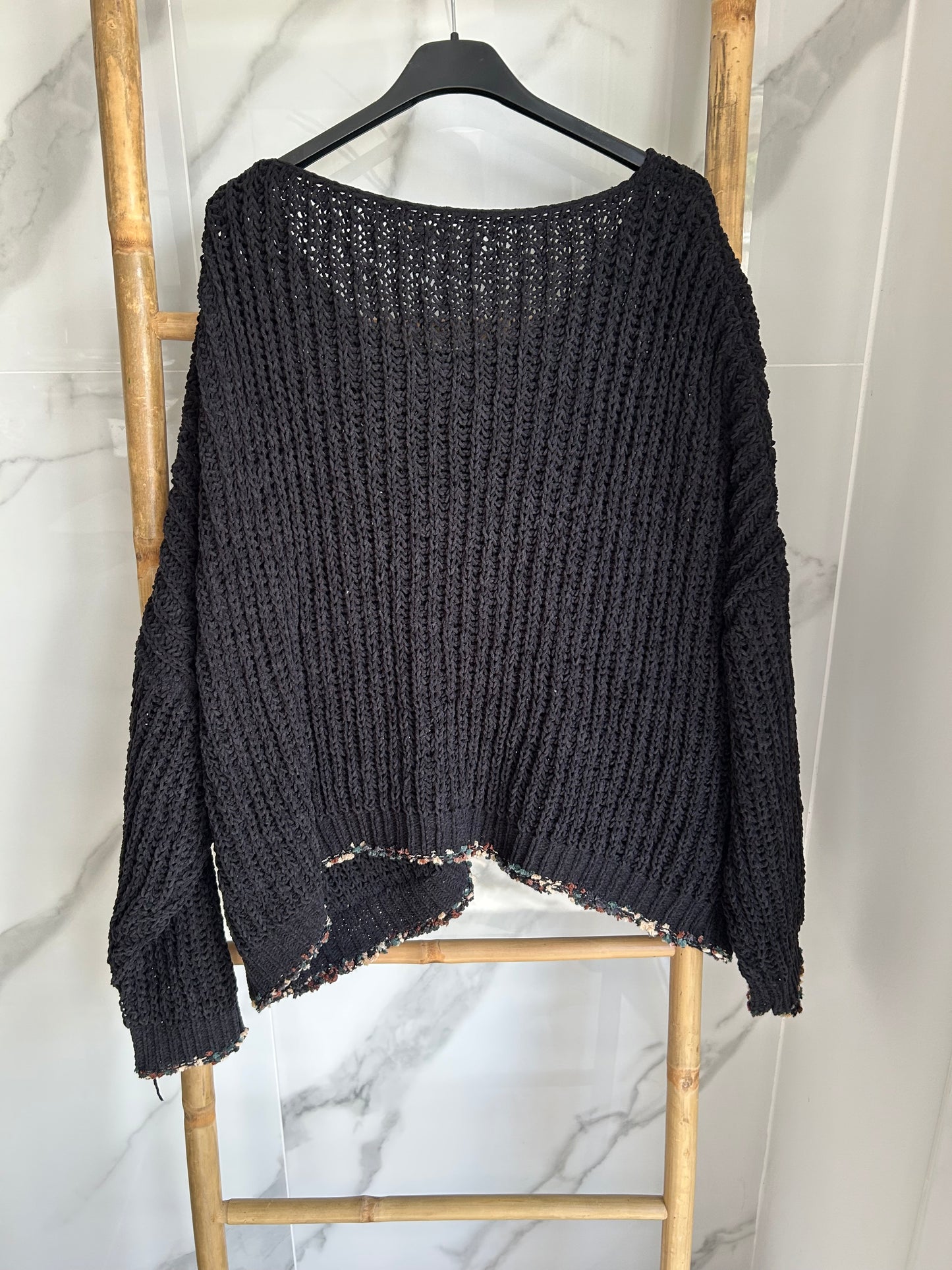 Pull oversize Bohème