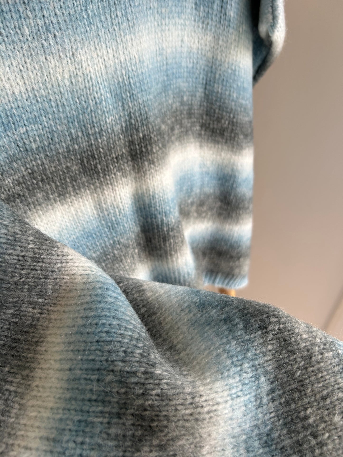 Gilet sans manches bleu&gris