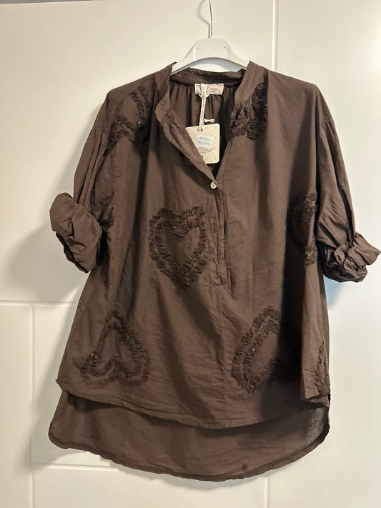Chemise cœur